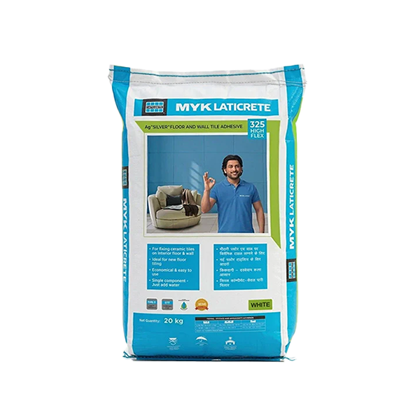 MYK Laticrete 325 High Flex Tile & Stone Adhesive, Grey, 20 Kg Bag